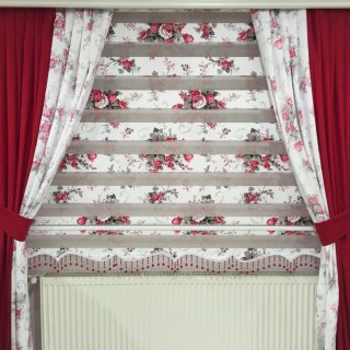 NAKIŞLI ZEBRA PERDE